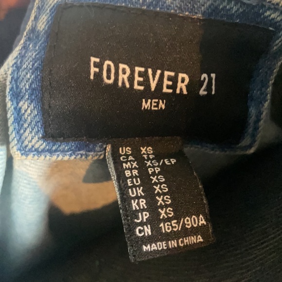 Denim Zip Up Jacket - Picture 6 of 8